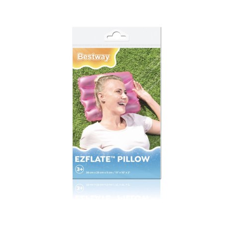 Dmuchana Poduszka 38 x 25 cm Różowa Bestway 52127 Bestway