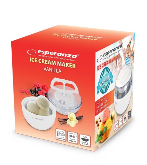 Maszynka do lodów VANILLA biały Esperanza