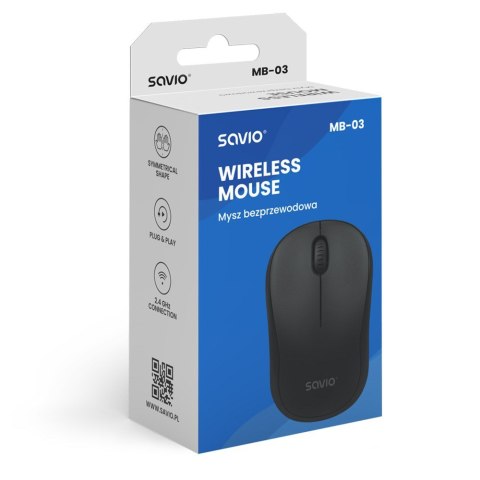 SAVIO MYSZ BEZPRZEWODOWA MB-03