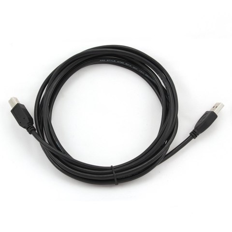 Kabel GEMBIRD CCP-USB2-AMBM-10 (USB 2.0 typu A M - USB 2.0 typu B M; 3m; kolor czarny)