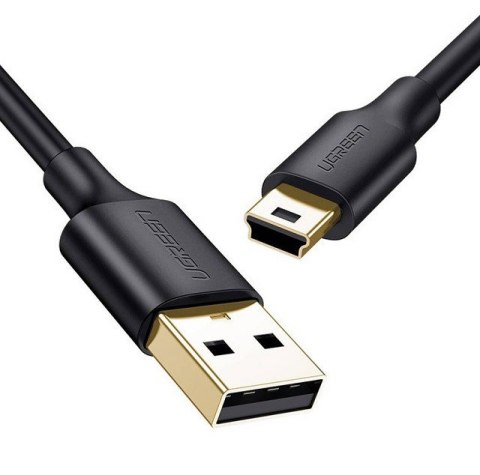 Ugreen kabel USB - mini USB US132 1m (czarny)
