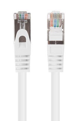 PATCHCORD KAT.5E UTP 0.25M SZARY FLUKE PASSED LANBERG 10-PACK