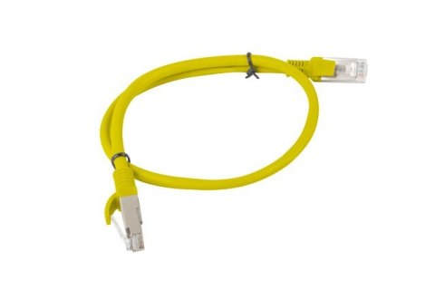 PATCHCORD KAT.5E UTP 1M ŻÓŁTY FLUKE PASSED LANBERG 10-PACK