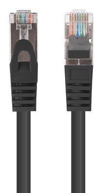 PATCHCORD KAT.6 FTP 1.5M CZARNY FLUKE PASSED LANBERG 10-PACK