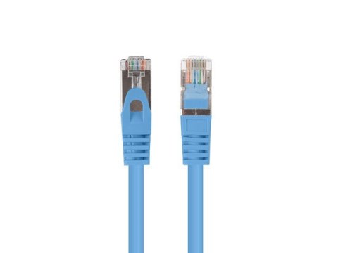 PATCHCORD KAT.6 UTP 3M NIEBIESKI FLUKE PASSED LANBERG 10-PACK