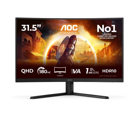MONITOR AOC LED 31,5" CQ32G4VE Fast VA QHD 180Hz