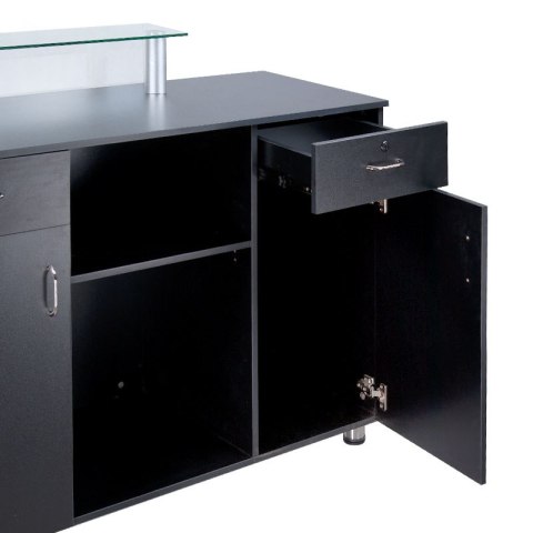 Biurko do recepcji BD-3307 Czarne