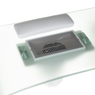 Stolik do manicure + pochłaniacz BD-3425-1+P BIAŁY