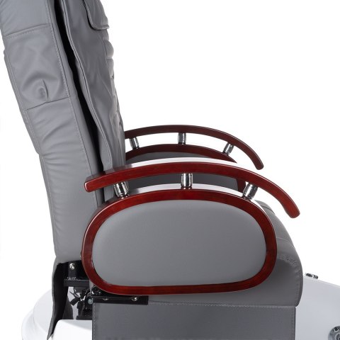 Fotel do pedicure z masażem BR-2307 Szary