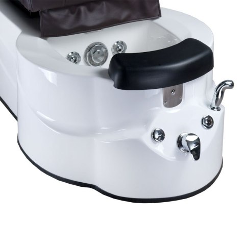 Fotel do pedicure z masażem BR-3820D Latte