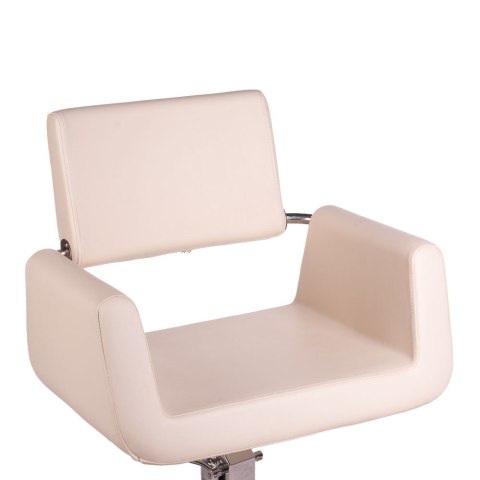 Fotel fryzjerski Vito BH-6971 kremowy