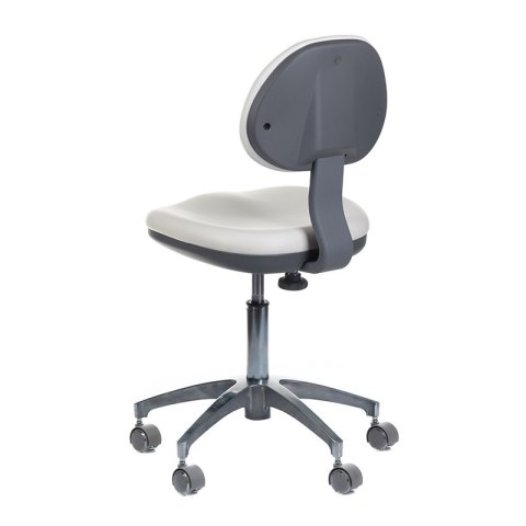 Taboret medyczny z oparciem BD-Y942 Biały