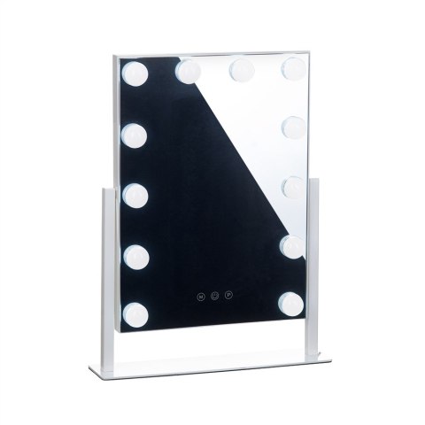 Lustro podświetlane obrotowe LED HOLLYWOOD 29x36cm
