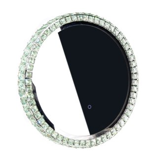 Lustro zdobione GLAMOUR LED 50cm