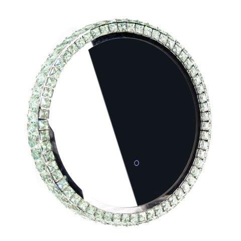 Lustro zdobione GLAMOUR LED 50cm