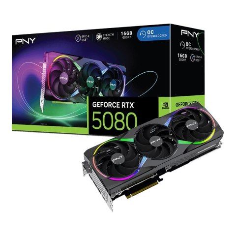 Karta graf. PNY RTX 5080 ARGB OC