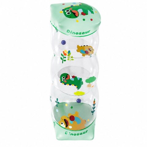 Dmuchany Walec Wałek Do Raczkowania Dla Malucha Dinozaur 51 x22cm LEAN TOYS