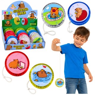 Jojo Kapibara Zabawka Zręcznościowa Świecące Kolorowe Yo-Yo 5,5 cm LEAN TOYS
