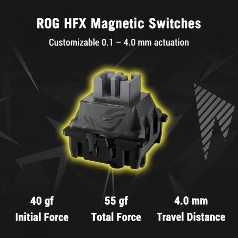 Klawiatura ROG Falchion Ace HFX M606 USB-C-A/8000Hz/N Key