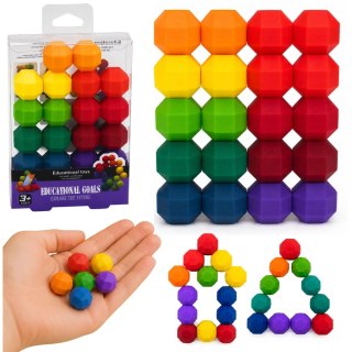 Manipulacyjne Kulki Antystresowe Gra Układanka Logiczna Zręcznościowa LEAN TOYS