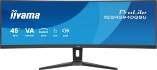 Monitor ProLite 44.5 cala XCB4594DQSU-B1 ,VA,DQHD,2xDP,2xHDMI,1500R,32:9, 450 cd/m2, 3000:1, USB HUB x4 (2x Type-A, 2x Typ