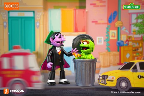 BLOKEES SESAME STREET FIGURES preCOOL S1 - COUNT VON COUNT