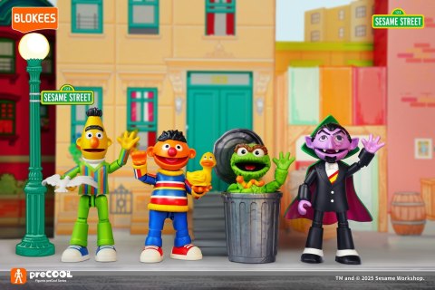 BLOKEES SESAME STREET FIGURES preCOOL S1 - COUNT VON COUNT