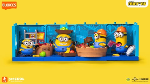 BLOKEES MINIONS preCOOL S1 - KEVIN THE JELLY TASTER