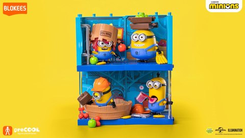 BLOKEES MINIONS preCOOL S1 - KEVIN THE JELLY TASTER