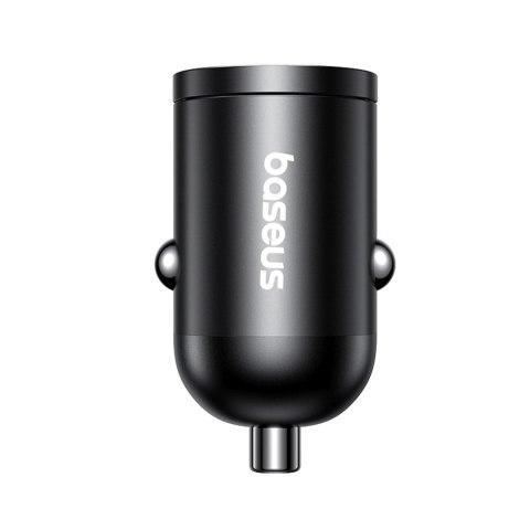 Ładowarka samochodowa USB-C z kablem USB-C 45W 1m - czarna BASEUS