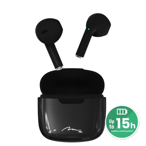 Słuchawki Media tech MT3589K (douszne; Bluetooth; z wbudowanym mikrofonem; kolor czarny
