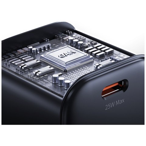 Ładowarka sieciowa JC Series CC289 25W GaN Fast Charger USB-C czarna