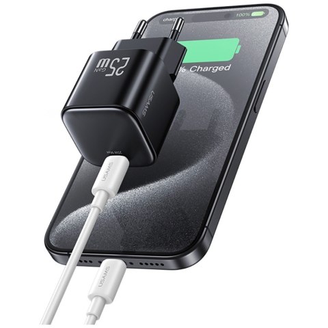Ładowarka sieciowa JC Series CC289 25W GaN Fast Charger USB-C czarna