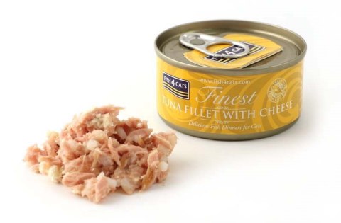 Fish4Cats Finest filet z Tuńczyka z Serem 70g