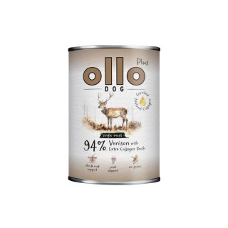 Ollo Plus Kolagen Jeleń 400g puszka dla psa