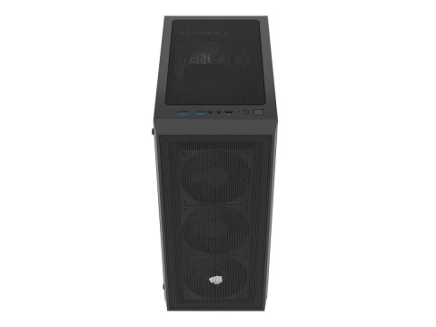 Obudowa Fury Shobo SH8F Midi Tower z oknem czarna
