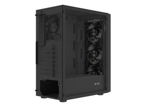 Obudowa Fury Shobo SH8F Midi Tower z oknem czarna