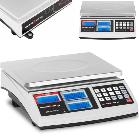 Waga kontrolna zliczająca sztuki SBS-ZW-3001H LCD do 30kg Steinberg Systems
