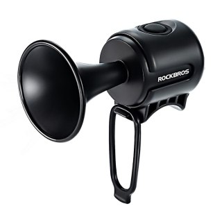 Dzwonek rowerowy elektroniczny 120 dB - czarny ROCKBROS