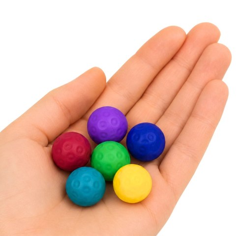 Kulki Antystresowe Manipulacyjne Gra Logiczna Zręcznościowa Kolorowe LEAN TOYS