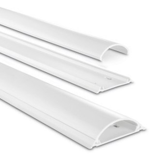 Maskownica do kabli samoprzylepna 180c Biała Hama