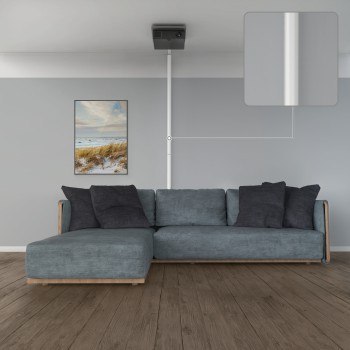 Maskownica do kabli samoprzylepna 180c Biała Hama