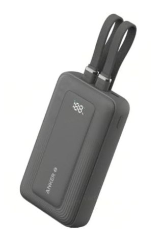 PowerBank 10k mAh 30W kable C/Lightning 1USB-C 1USB-A Anker