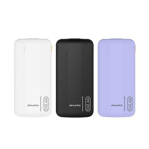 Powerbank 10000mAh P20K 2xUSB AWEI
