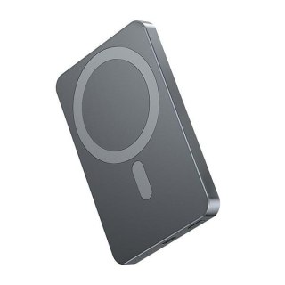 Powerbank indukcyjny MagSafe 5000mAh P112K Szary AWEI