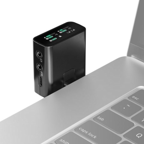Sennheiser PROFILE WIRELESS 2-CHANNEL SET - 2-kanałowy odbiornik 2,4 GHz, 2 mikrofony na klipsie, akcesoria, etui ładujące, pokr