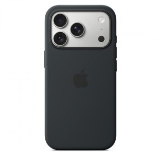 Etui silikonowe z MagSafe do iPhonea 17 Pro - czarne