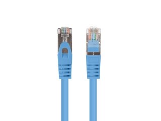 PATCHCORD KAT.6 UTP 0.25M NIEBIESKI FLUKE PASSED LANBERG 10-PACK
