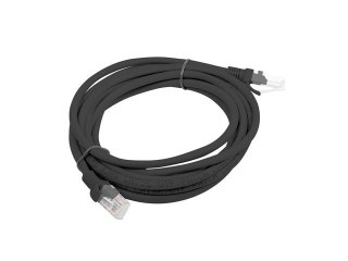 Patchcord UTP Lanberg PCU6-10CC-0300-BK (RJ45 - RJ45 ; 3m; UTP; kat. 6; kolor czarny)
