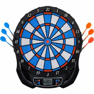 Gra Zręcznościowa Elektroniczna Tarcza Dart LCD 25 Gier 176 Wariantów LEAN Toys